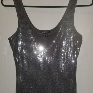 Sequin Tank Top